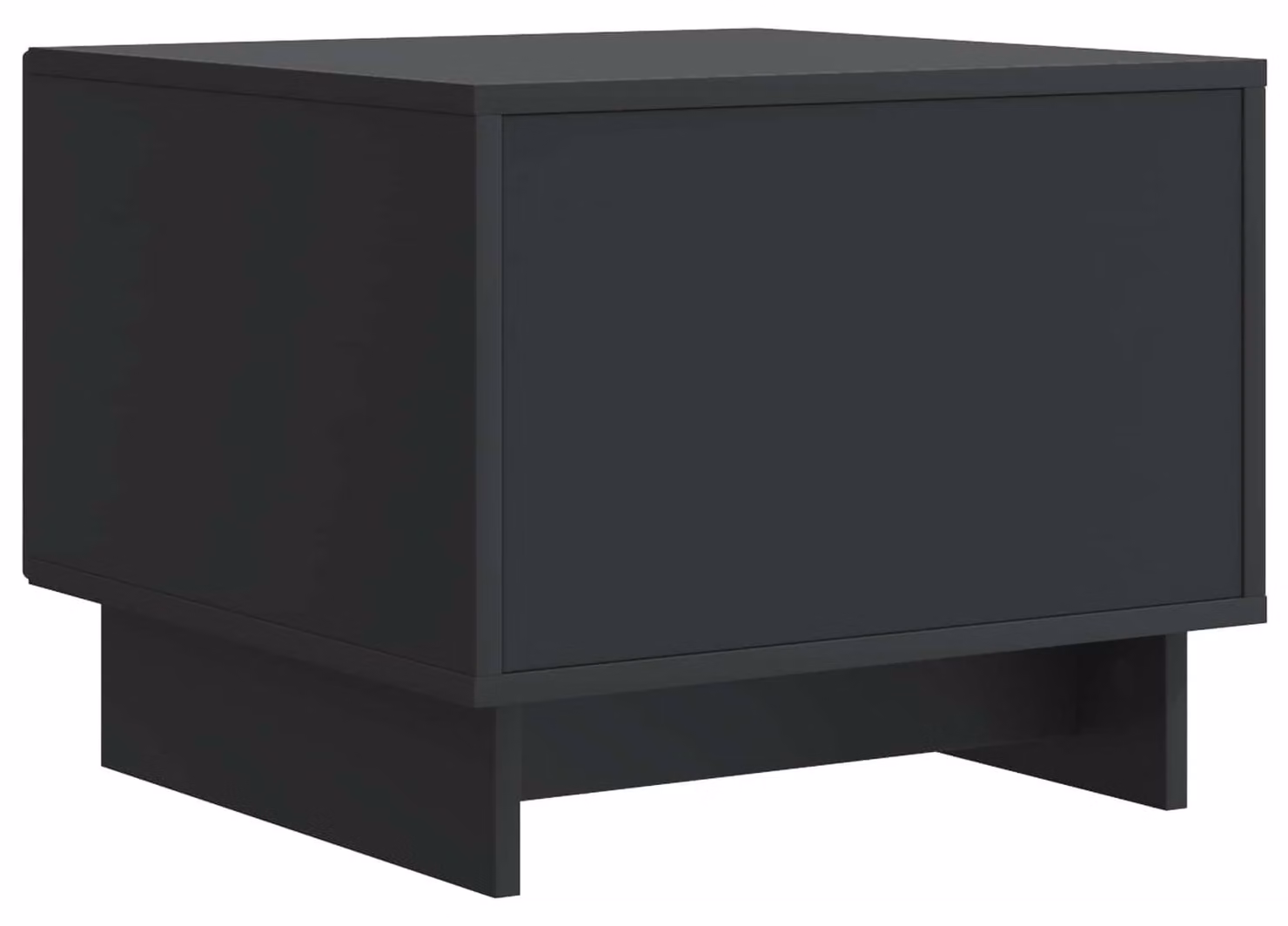 Tavolino da salotto Nero 49 x 50 x 40 cm Legno ingegnerizzato