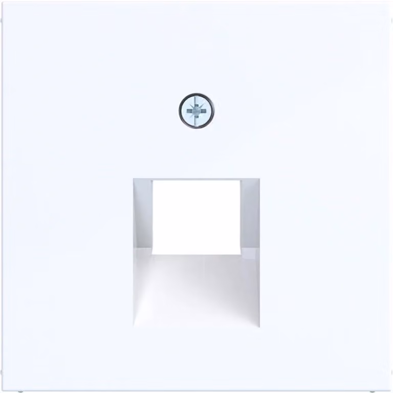 Elemento centrale Hager per UAE WAF1107WG a 1 posto A.x/C.x bianco lucido