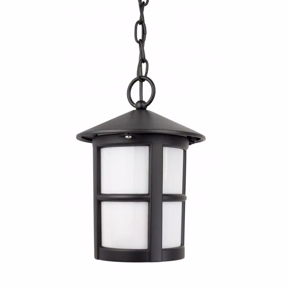 Lampada a sospensione per esterni 1xE27 nera IP23 SU-MA K 1018/1/TD