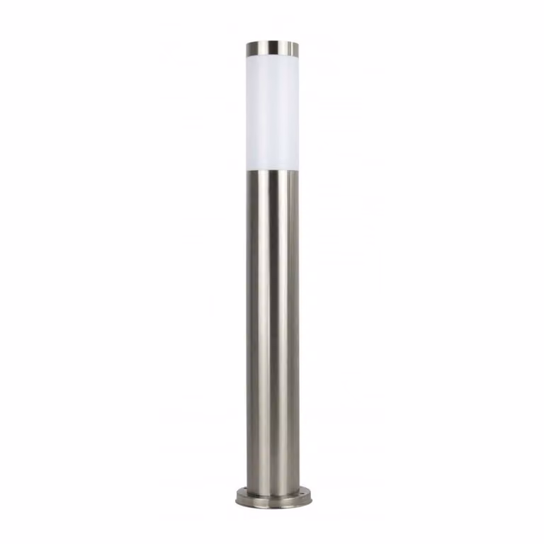 Lampada da giardino in acciaio inox 65 cm 1xE27 argento IP44 SU-MA Inox ST 022-650