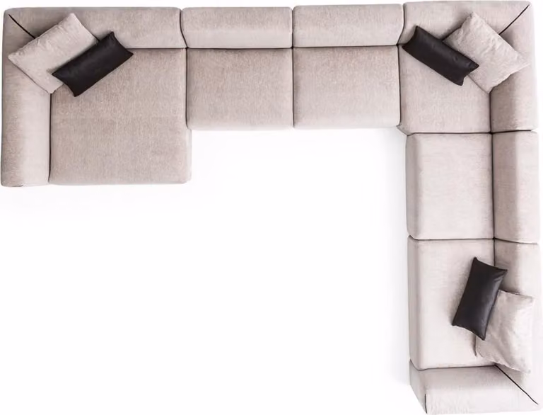 Luxus Ecksofa U-Form Wohnzimmerset Modern Wohnzimmer Polstersofa