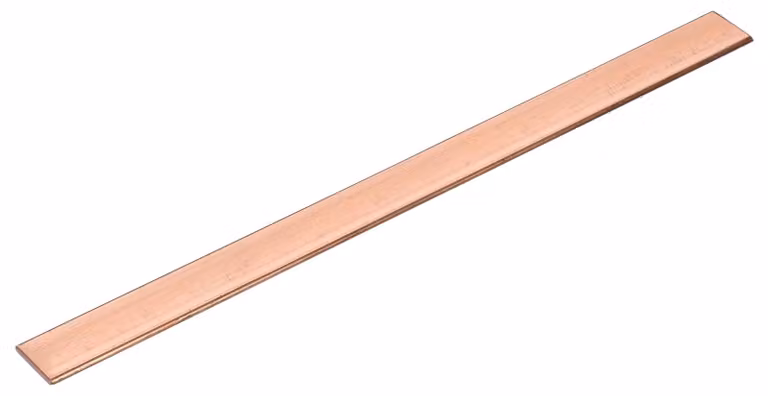Barra piatta in rame, dimensioni 3x20x250 mm, per applicazioni elettriche