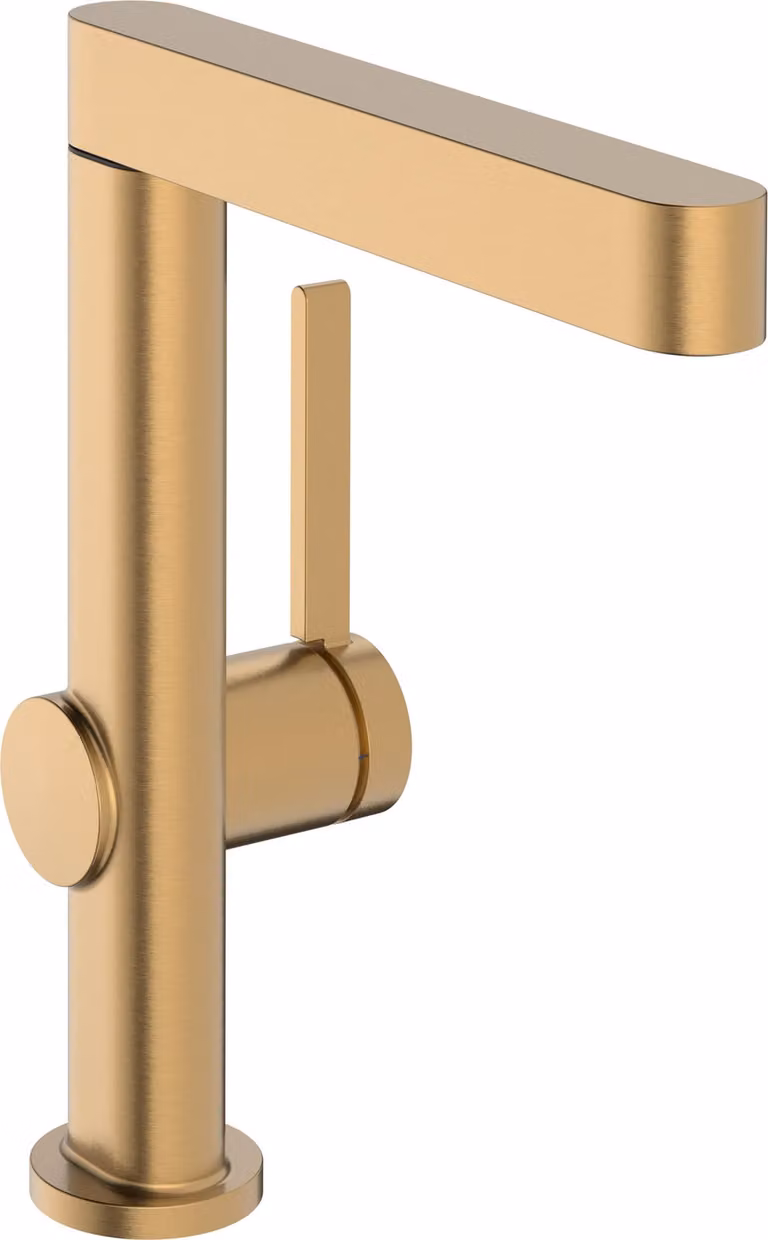 hansgrohe Finoris robinetterie de lavabo 230 avec bec pivotant et vidage Push-Open, portée 178mm, 76060140, 76060140