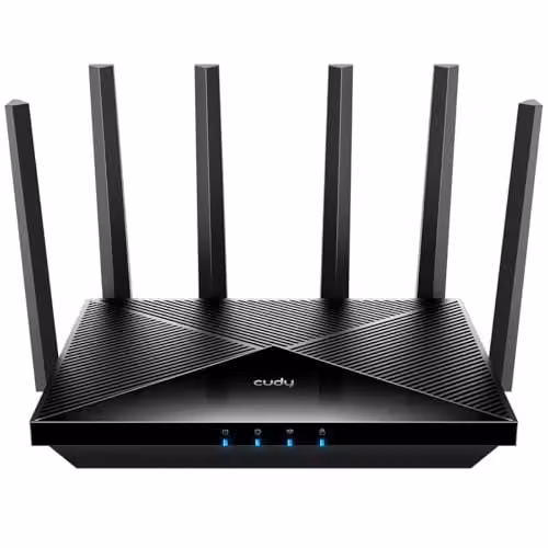 Cudy BE6500 Wi-Fi 7 tri-band 2,5G Router, 4 antenne, Mesh, WR6500H