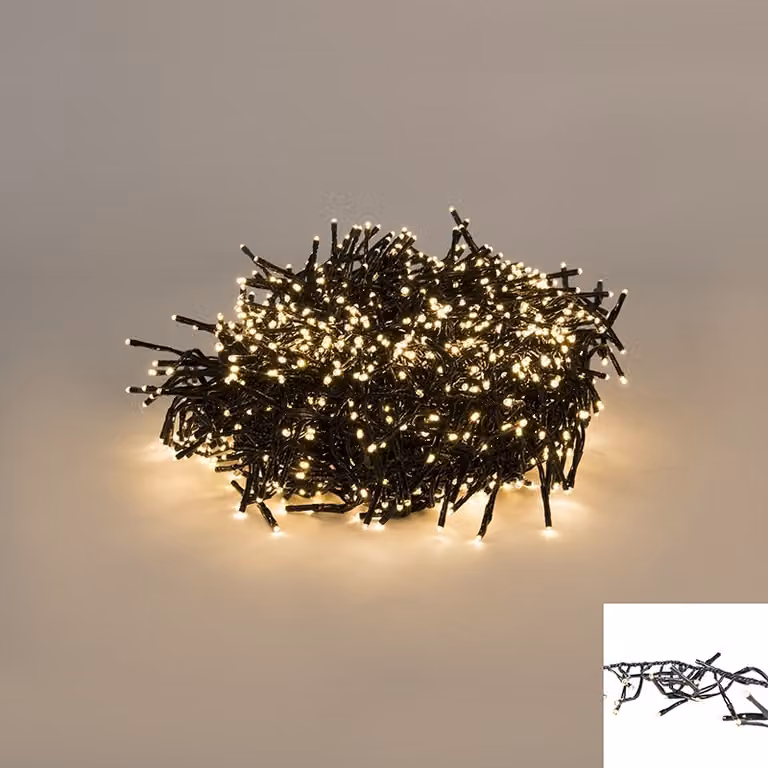 Timer/Dimmer per cluster LED bianco caldo