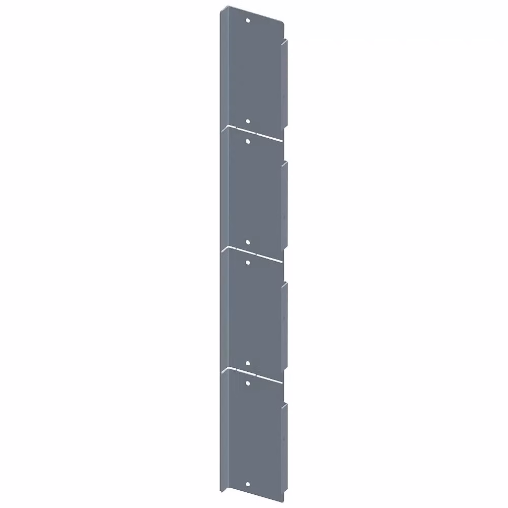 Parete divisoria verticale Siemens ALPHA 630, H=1800 mm, L=250 mm, P=250/320 mm, lamiera d'acciaio. 8GK95208KK00