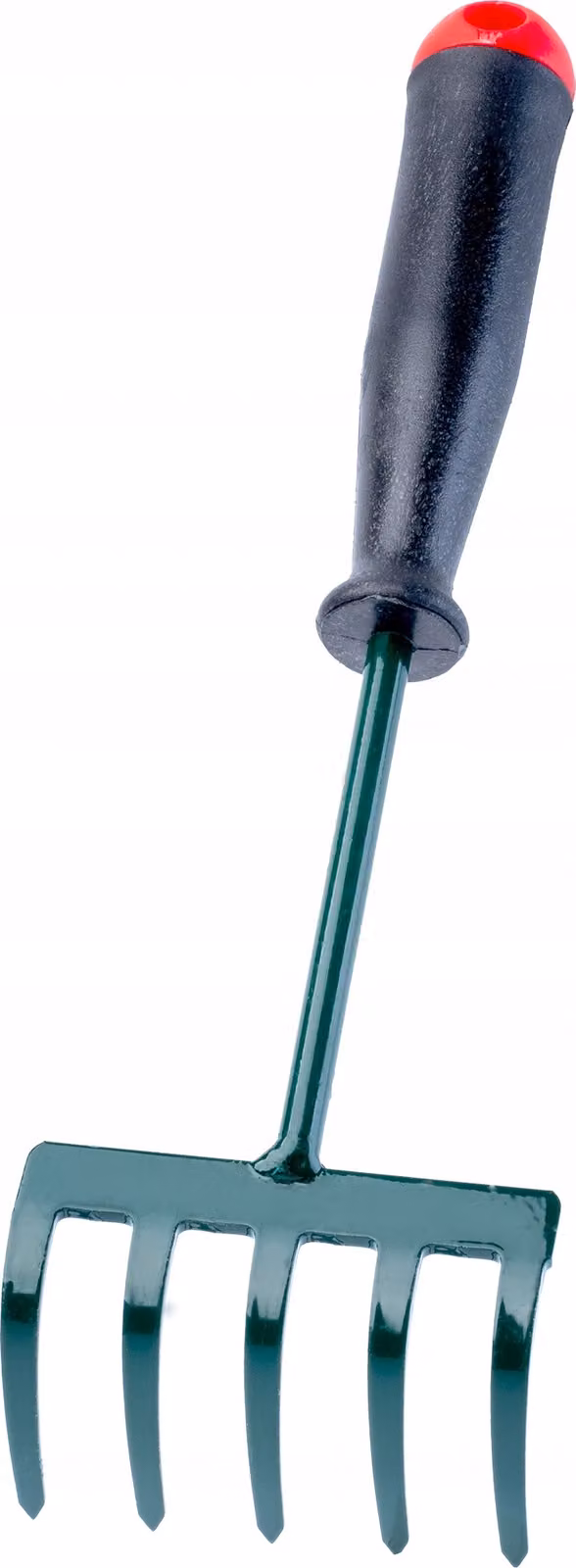 Rastrello KADAX, piccolo rastrello con manico, scopa per foglie in metallo, rastrello per foglie per giardino e aiuole