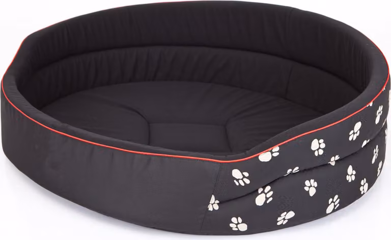 Cuccia ovale per cani - 75 x 60 cm - lavabile, resistente, elegante | Pillowprim