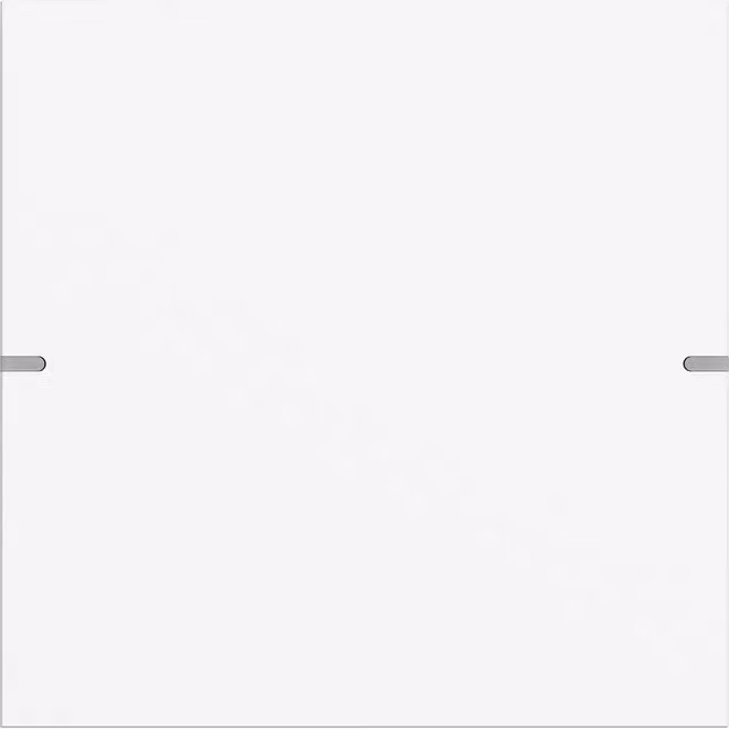 Set di pulsanti a bilanciere Gira 1f con sensore tattile 4,95, alluminio bianco puro (laccato) 5021927
