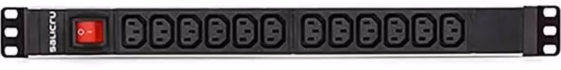 Salicru 680ca000002 Presa multipla per rack Nero Taglia Unica / Spina UE 220V Nero Taglia Unica