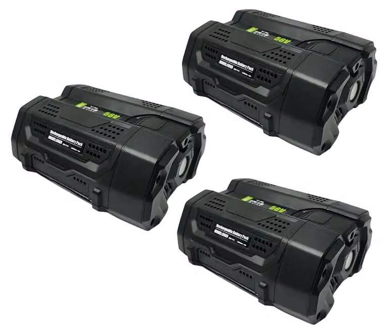 Batterie di ricambio, capacità 8000mAh, compatibili con diversi modelli, 56V 8000mAh - confezione da 3 pezzi