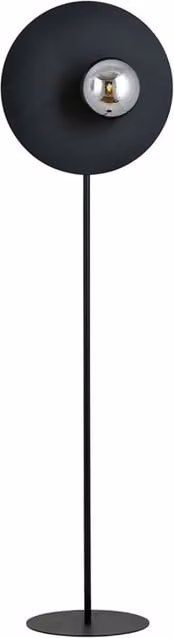 Piantana Minimal Ippolita Acciaio Nero Grigio 1 Luce E14 Ip20