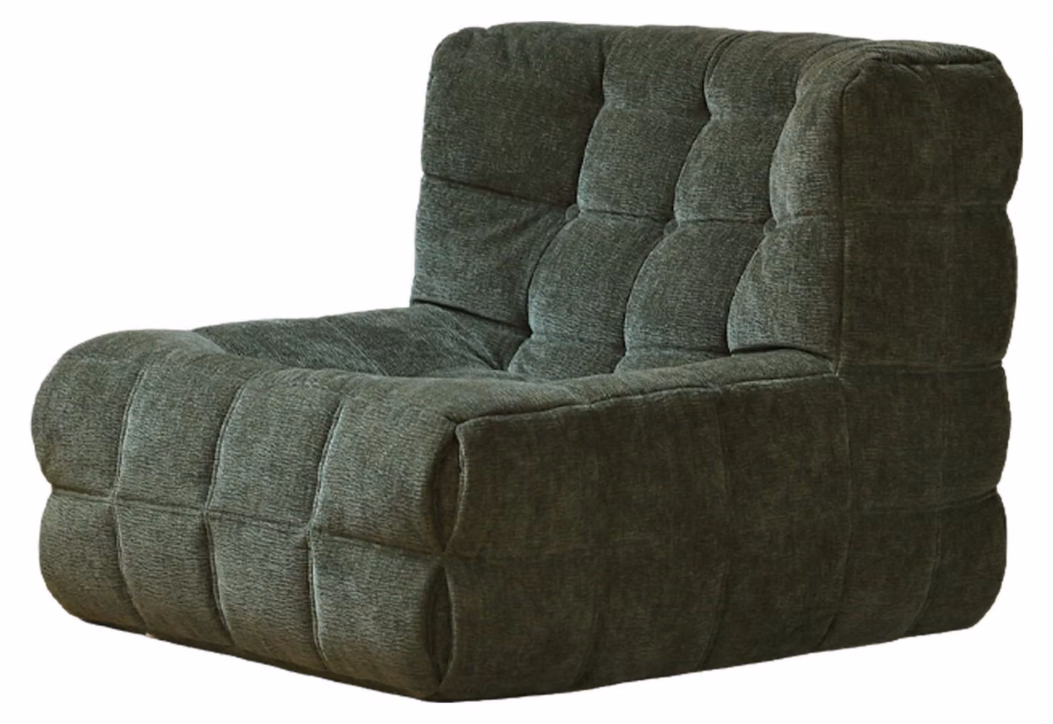 Poltrona relax, modello standard, imbottitura in schiuma e poliuretano, dimensioni 46x49x80 cm