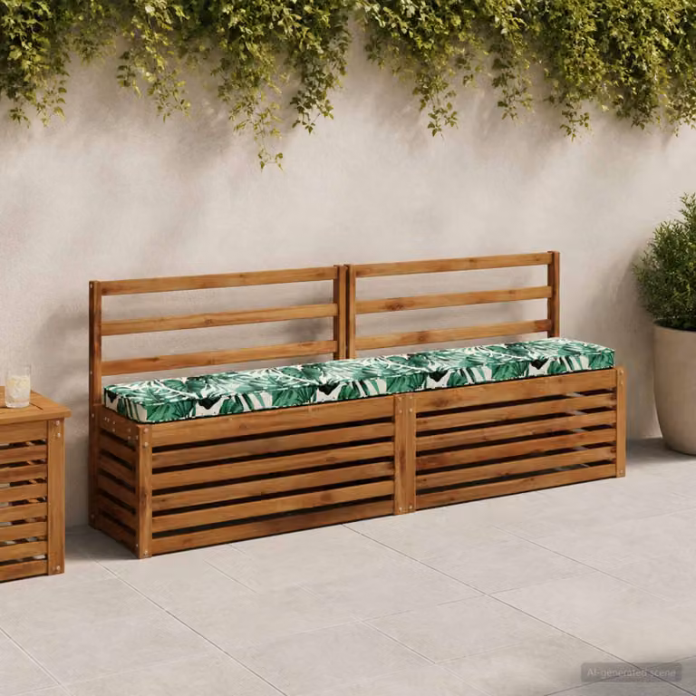 vidaXL Cuscini per Panchina a 2 Pezzi VUGHT 2 pz 100% Poliestere