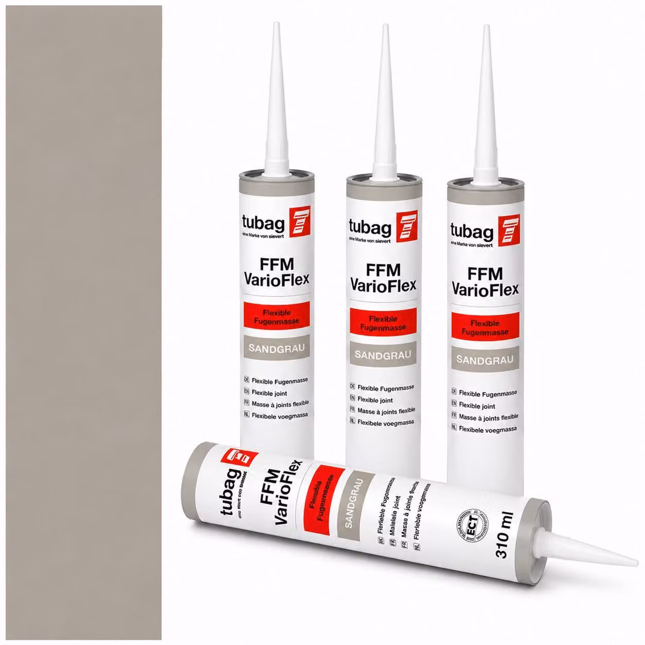 Tubag Silikon FFM VarioFlex sandgrau 310ml
