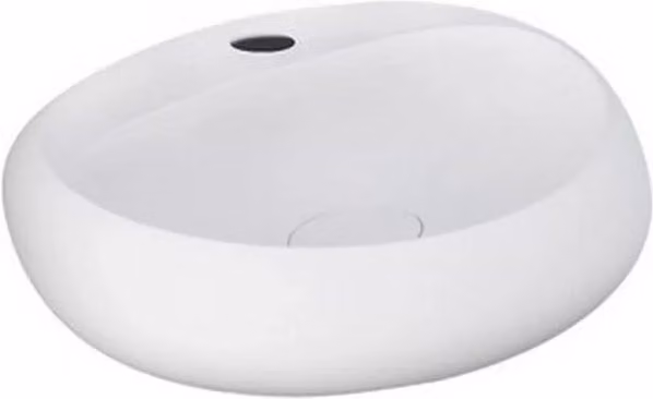 Lavabo sospeso cloud L 55 cm bianco alpino