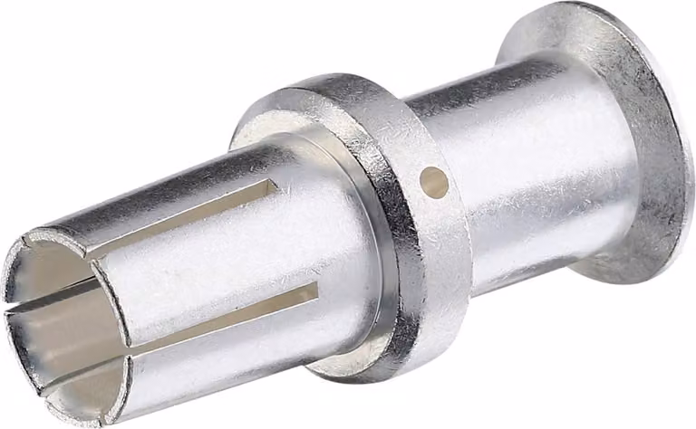 HARTING 200A - Contatto a crimpare Presa (F) 35 mm² AWG2 argento, 1 pezzo Materiale lega di rame - 1 pezzo