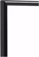 Cornice plastica (70x100cm) plexiglass BASIC PLA STYLE Nero lucido PLA01 NECR26