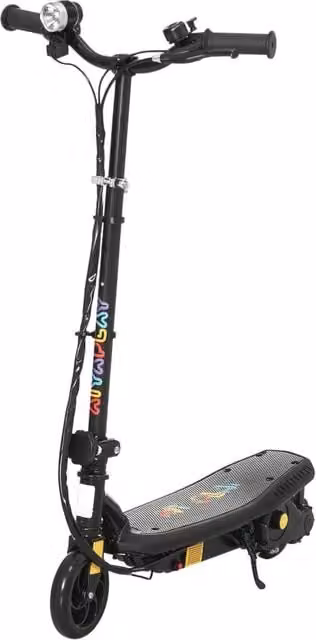 Monopattino Elettrico Pieghevole XYLO Nero con Altezza Regolabile e Batteria Ricaricabile