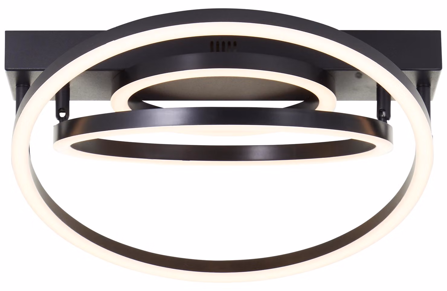 BRILLIANT Plafoniera LED Pedley, 29,8 W, 3000 K, EEK: E, 3800 lm, IP20, nera