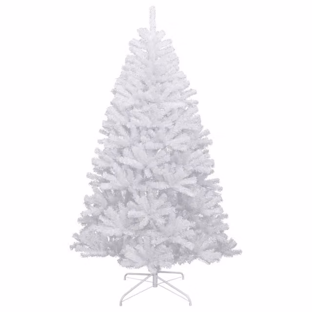 Albero Natale Artificiale Incernierato con Neve Fioccata 240 cm 356776