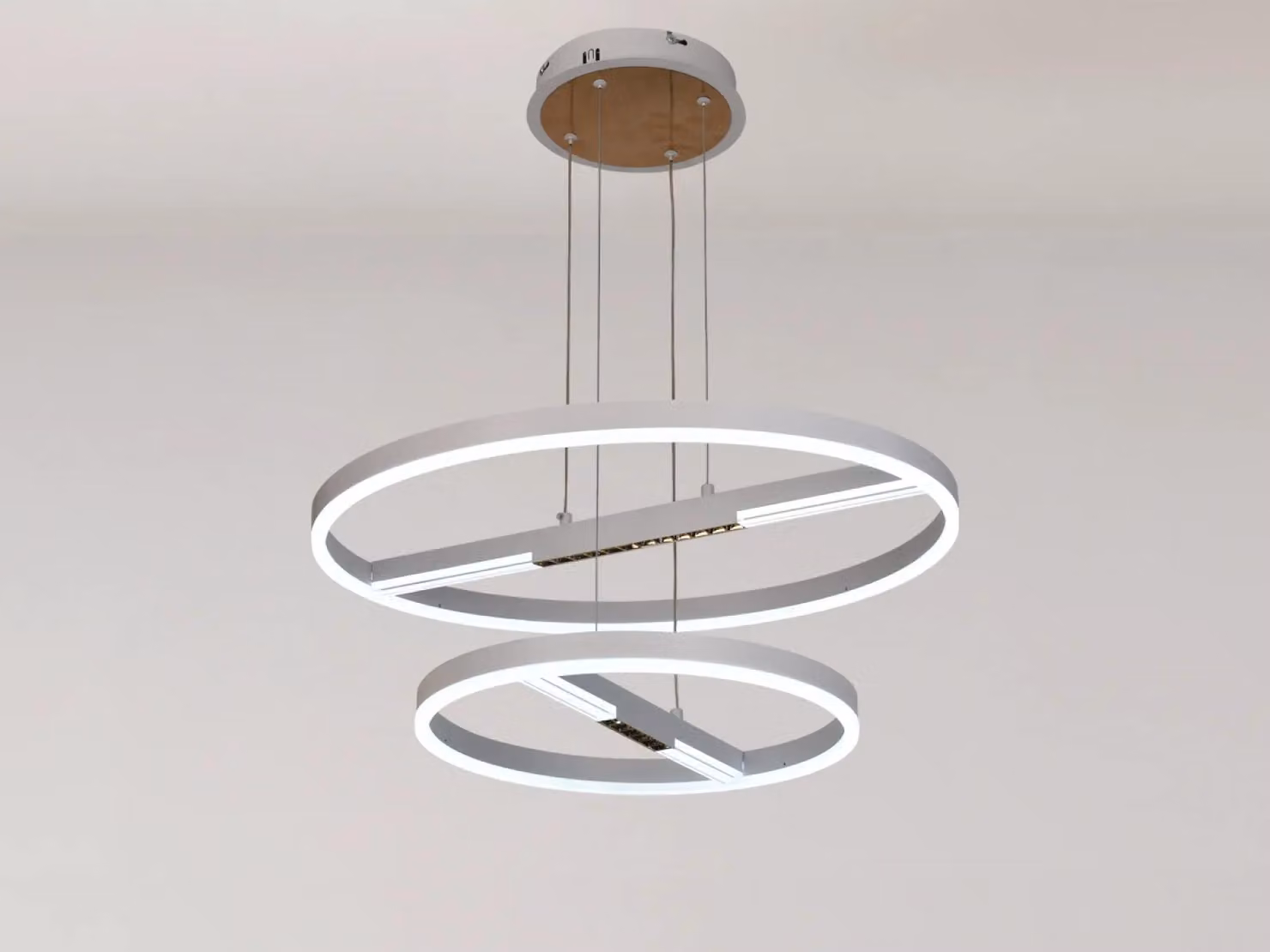 Lampada a sospensione a LED con telecomando, 100W - J7309/W