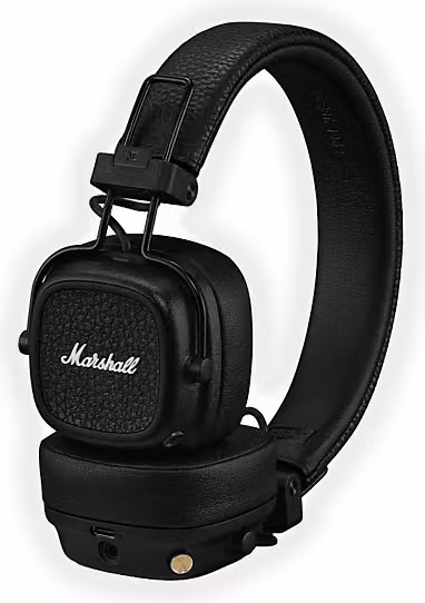 Cuffie Wireless Marshall Major V BT Bluetooth On-Ear, Black