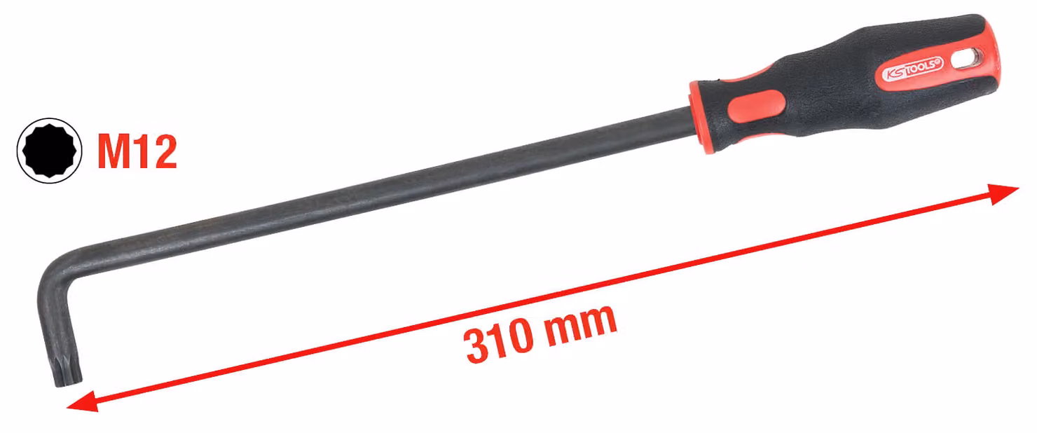 KS TOOLS XZN® Chiave di regolazione della carreggiata per veicoli VAG - 150.9426