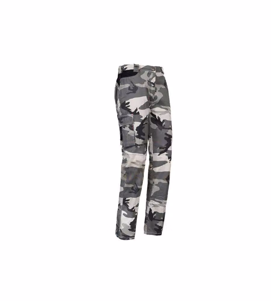 Pantalone Cotone Grigio XXL Mimetico Issa
