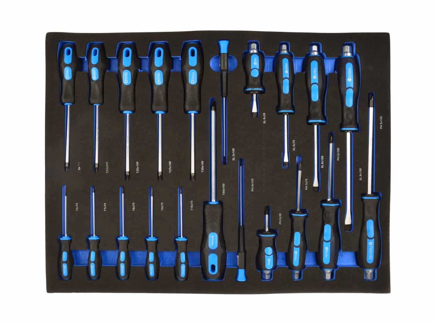 GEKO Inserto per bussole - cacciaviti, set di 21 G10833D