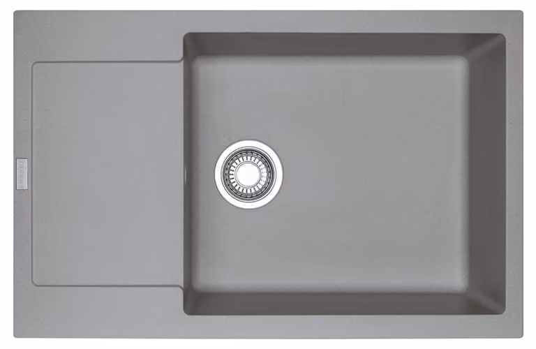 FRANKE MARIS MRG 611-78 XL Lavello da incasso / Fraganit / Grigio pietra / Reversibile / Pulsante / 60 cm