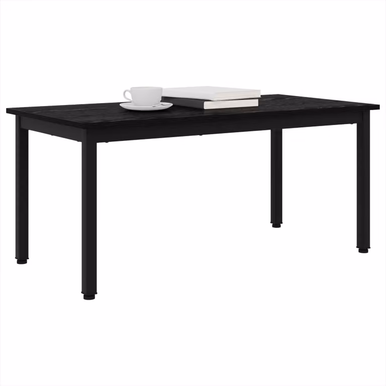 Tavolino da salotto Rovere Nero 100 x 50 x 45 cm