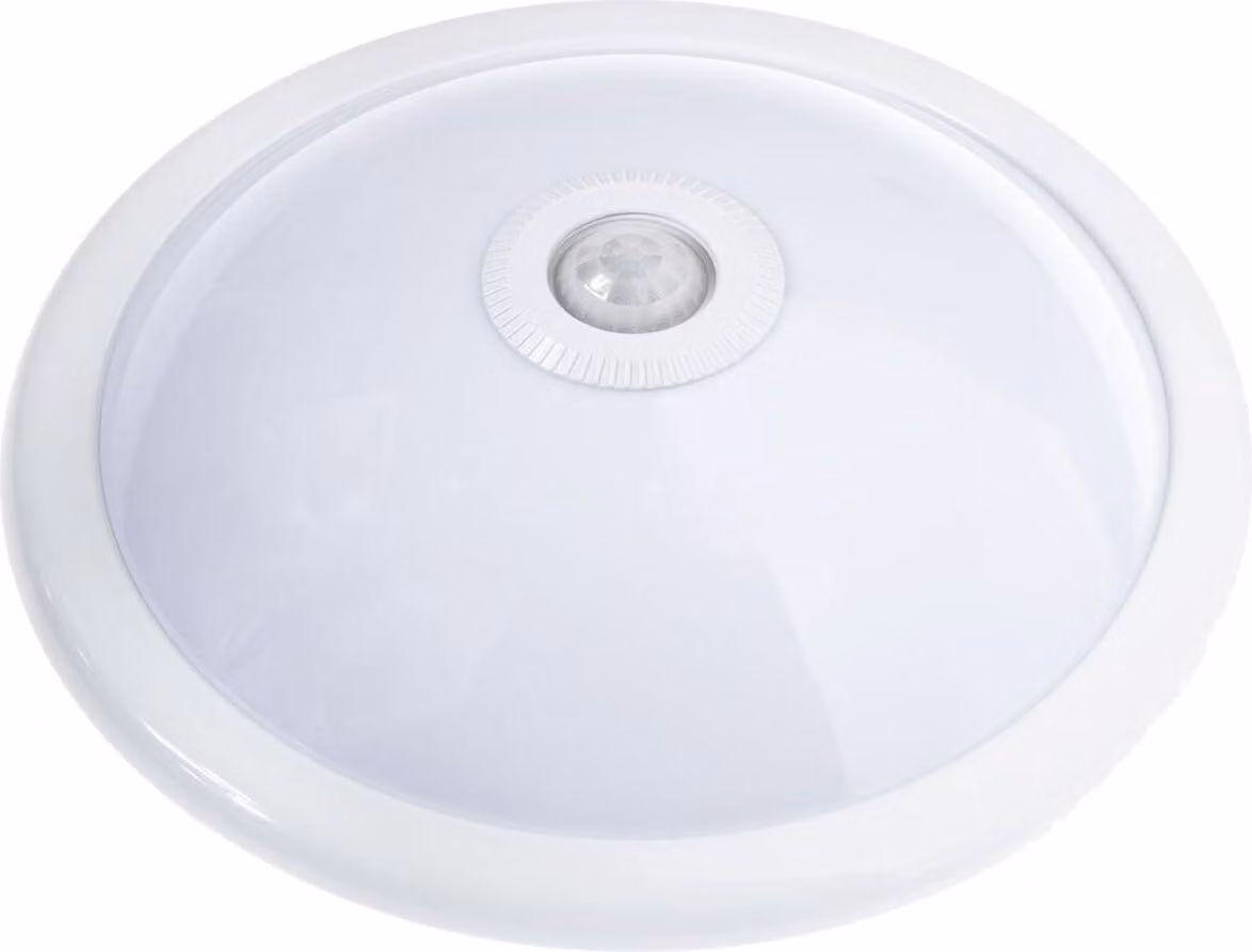 Plafone rotondo Dallas bianco 2xE27x40W in metallo, dimensioni: 10x30x30 cm, IP20, IdeaLED