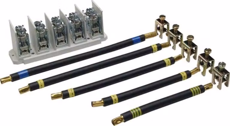 Set di connessione Hager universZ a 5 pin12x5mm ZM15US