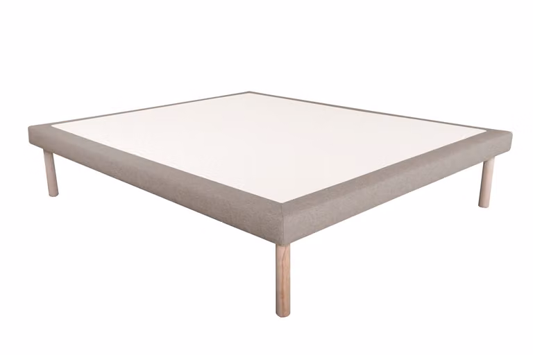Sommier Base Letto 140x190 cm Tortora