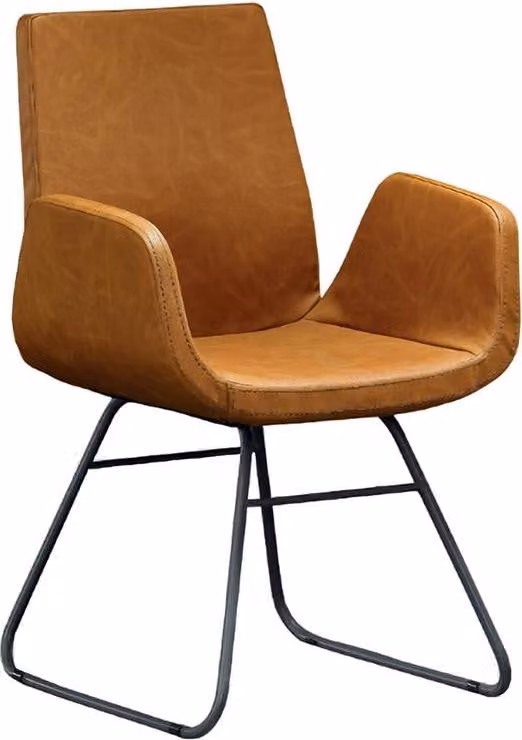 Büro Sessel Arbeitszimmer Leder Polster Drehbar Computer Stühle Konferenz Modern