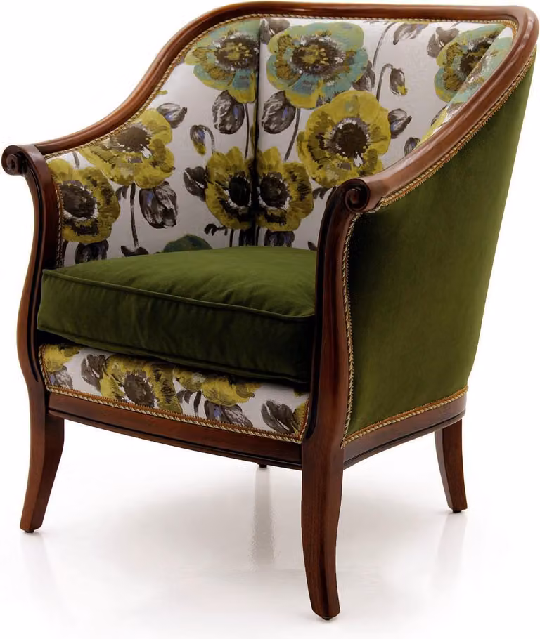 Polster Sitz Couchen Einsitzer Sessel Couch Polster Designer Textil 1 Sitzer