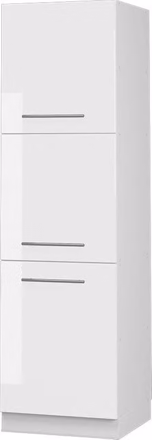 Mobile cucina dispensa Fame-Line Bianco lucido/Bianco 60 cm Vicco