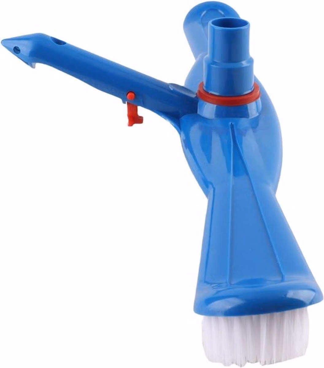 Spazzola aspirante efficiente per la pulizia dei fondi di piscine e stagni, 50,5 cm, blu. Ideale per hotel e uso domestico