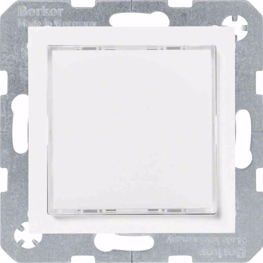 Berker 29528989 Luce di segnalazione a LED, illuminazione rossa/verde bianco polare, lucida Berker S.1/B.3/B.7