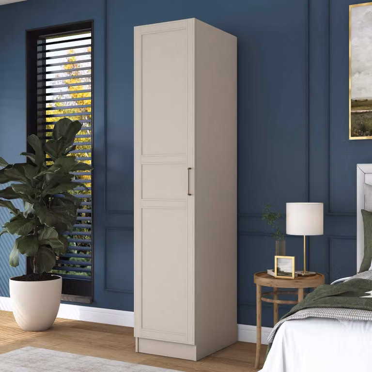 Skye Decor, armadio di alta qualità, color sabbia, 45 cm | 100% melaminico | Design moderno