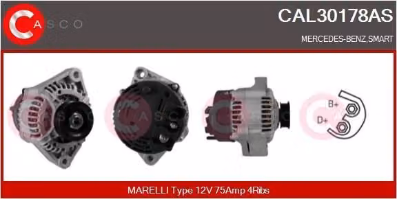 Alternatore 75A