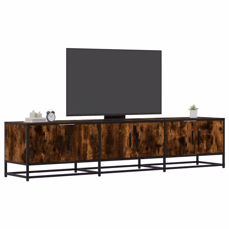 vidaXL Mobile Porta TV in stile Industrial, Colore Marrone, L 180 cm x P 35 cm x H 41 cm