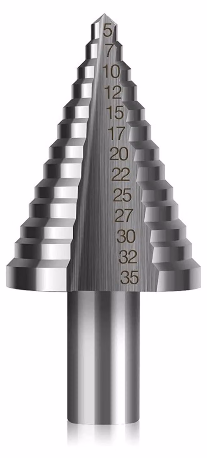 Trapano a tazza HSS con rivestimento in titanio, da 5 mm a 35 mm