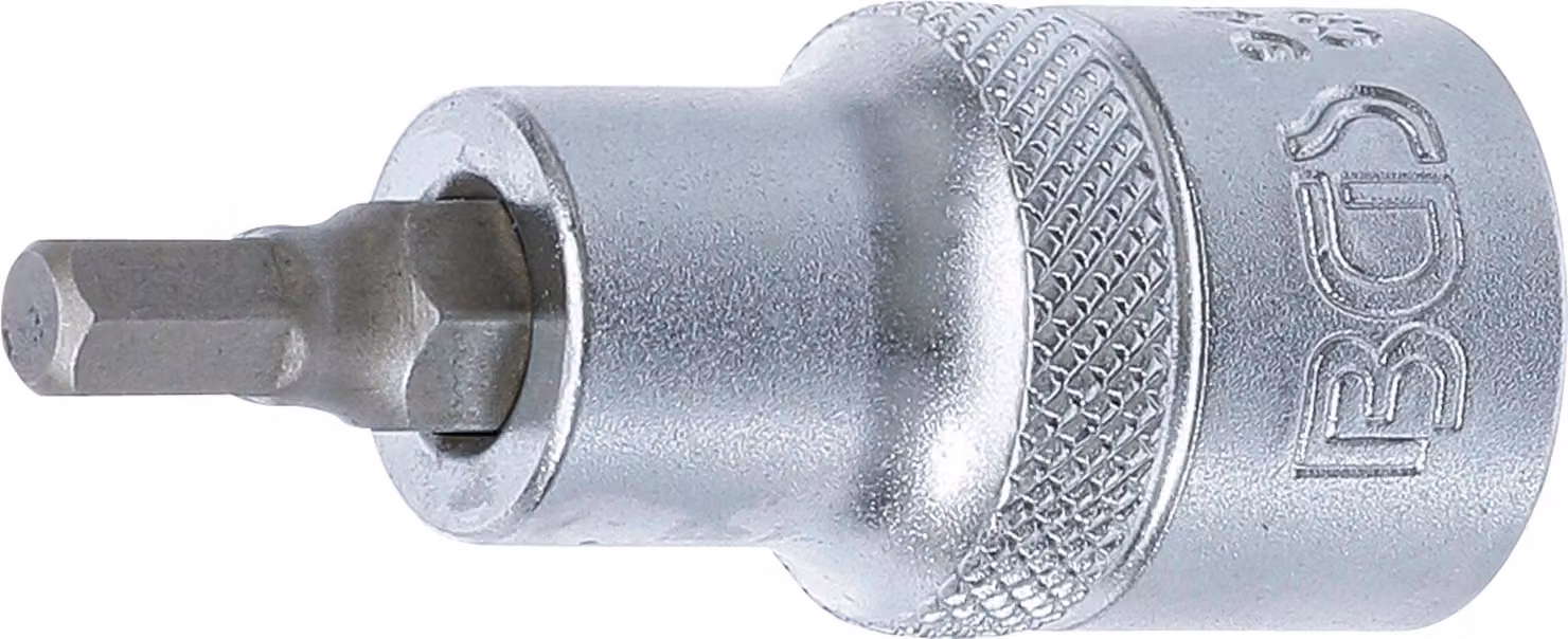 BGS bit azionamento quadro 12,5 mm (1/2") esagono incassato 5,5 mm - 9467