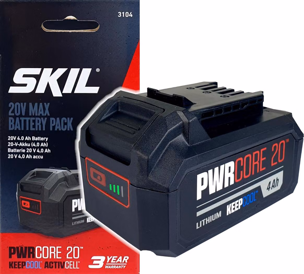 Skil 20V 4,0Ah 3104 AA Li-Ion Batteria BR1E3104AA