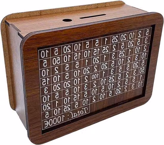Scatola portaoggetti a forma di piatto Holzsparpot Retro – Regalo