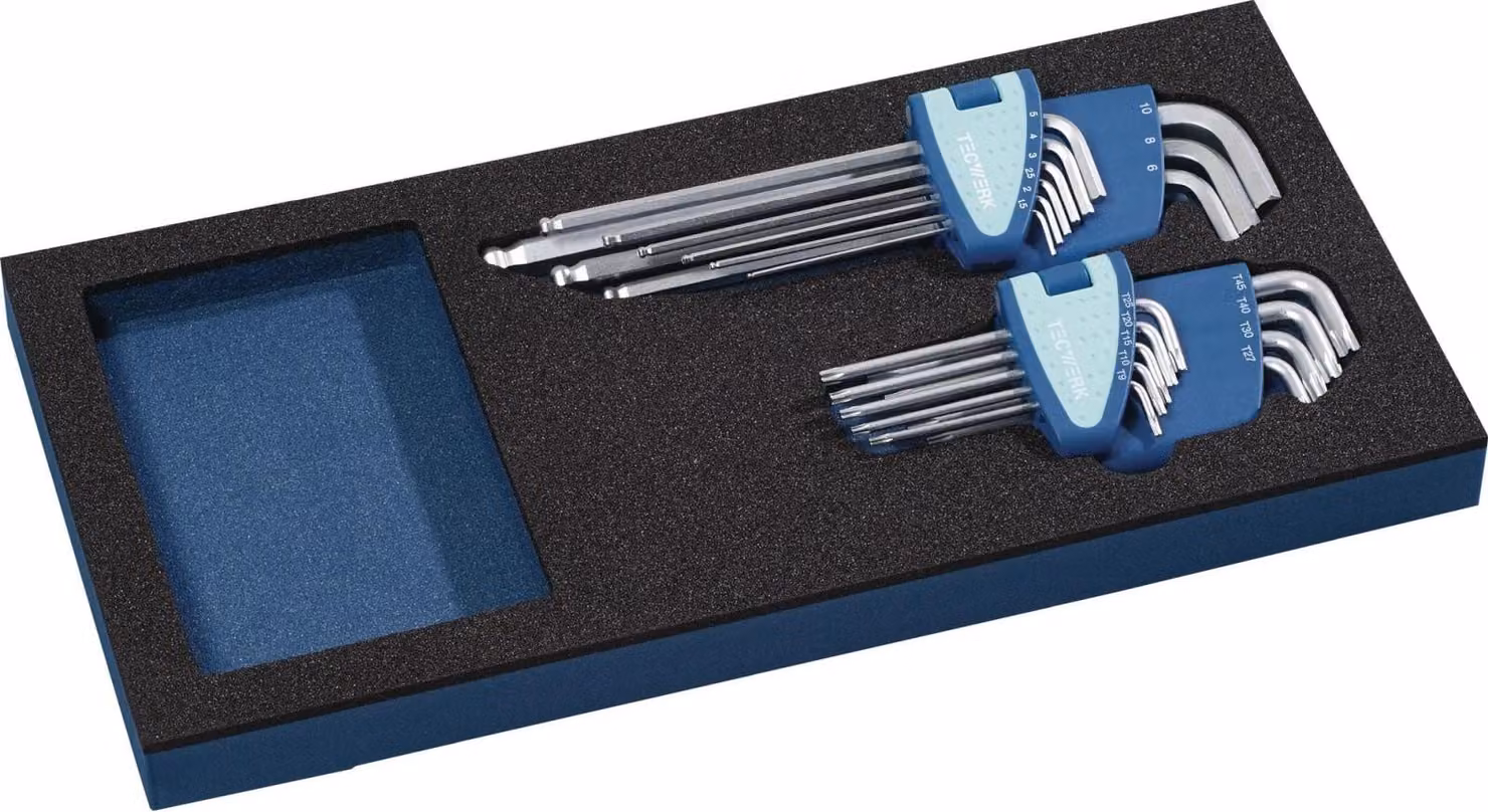 Modulo utensili 18 pezzi 1/3 modulo SW 1,5-10 mm, T9-T45
