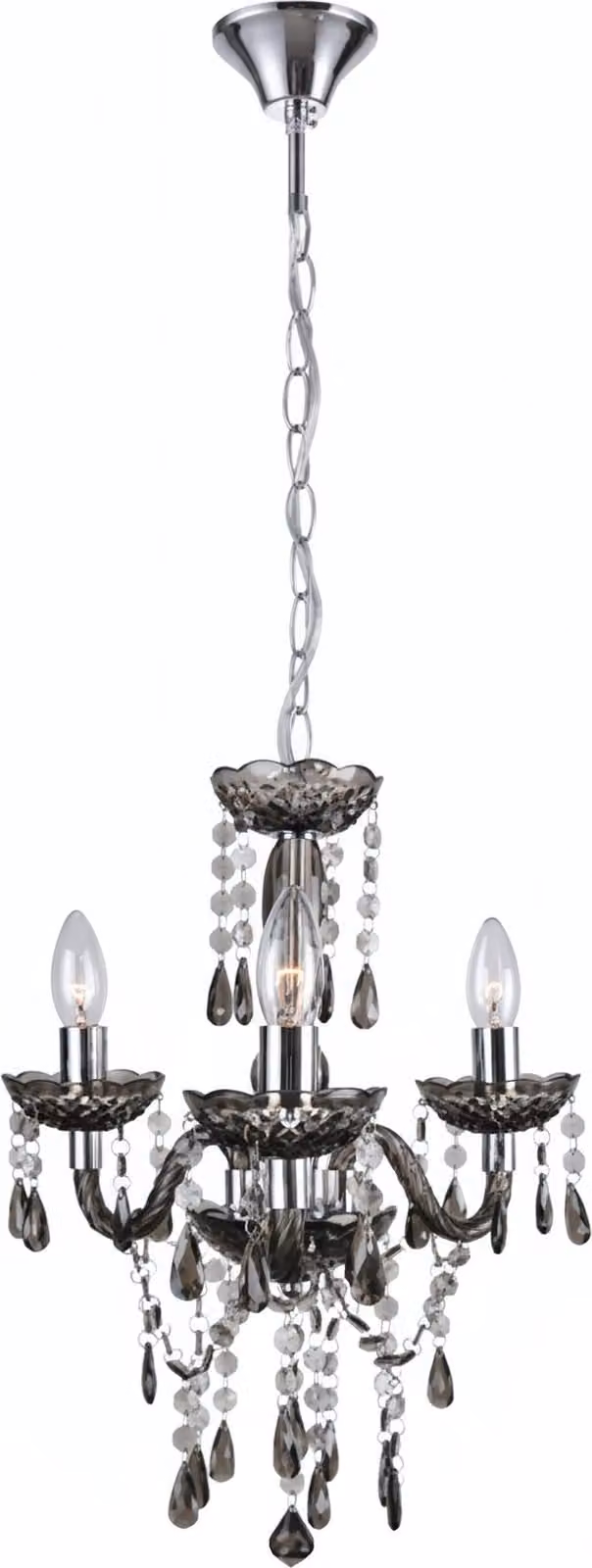 Lampadario A Sospensione Toolight Ebt007-3Cp Grey