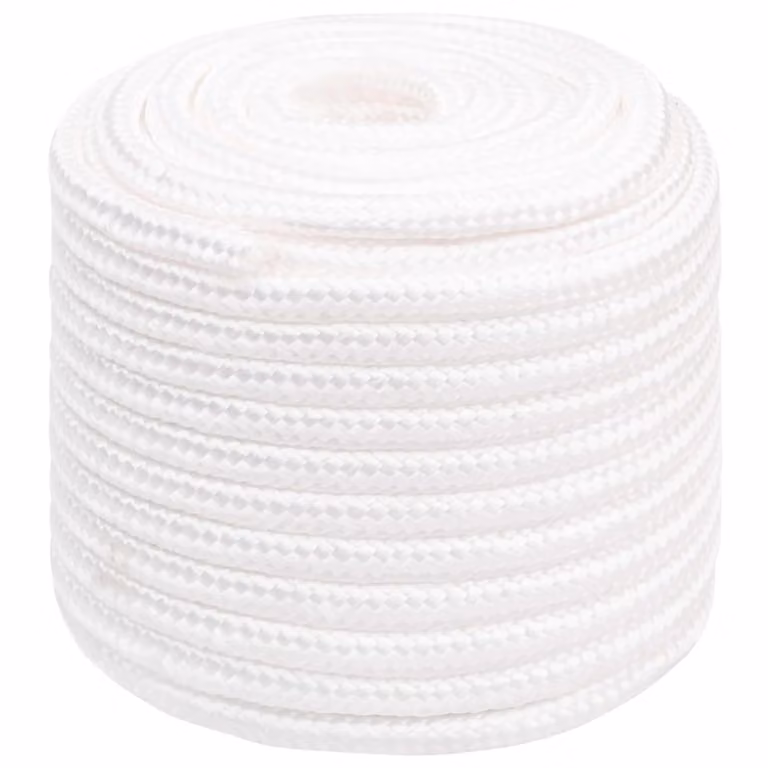 Corda multiuso vidaXL in plastica bianca, diametro 16 mm, lunghezza 250 m